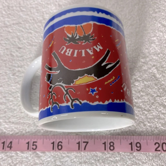 Vintage Malibu Ceramic Mug Coffee Cup - Picture 10 of 11